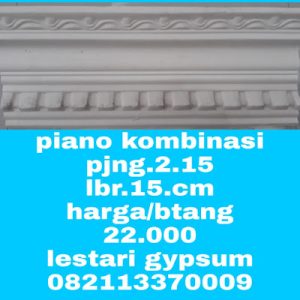 Jual List Gypsum Model Piano Kombinasi - JUL10