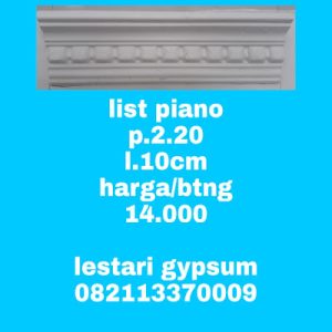 Jual List Gypsum Model Piano - JUL12