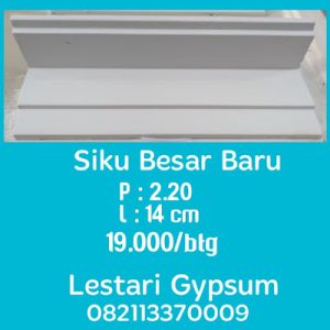 Jual List Gypsum Model Siku Besar Baru - JUL17