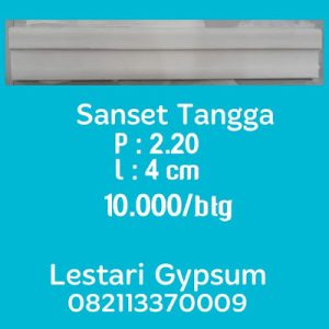 Jual List Gypsum Model Sanset Tangga - JUL23