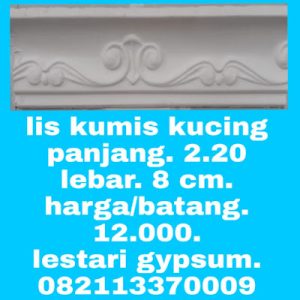 Jual List Gypsum Model Kumis Kucing - JUL27