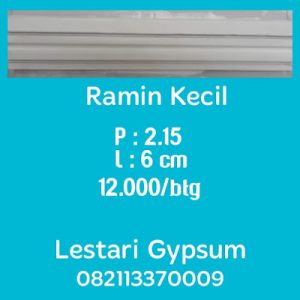 Jual List Gypsum Model Ramin Kecil - JUL31