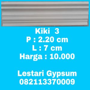 Jual List Gypsum Model Kiki 3 - JUL42