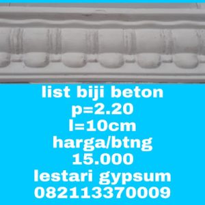 Jual List Gypsum Model Biji Beton - JUL45
