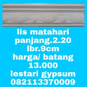 Jual List Gypsum Model Matahari - JUL50
